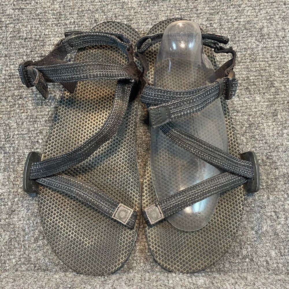 Xero Shoes Z-Trek Womens Size 10 Black Minimalist Barefoot Hiking Sport Sandals